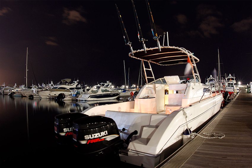 Arabella fishing boat — Dubai Marina West Bay