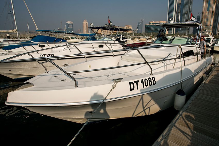 Arabella fishing boat — Dubai Marina West Bay
