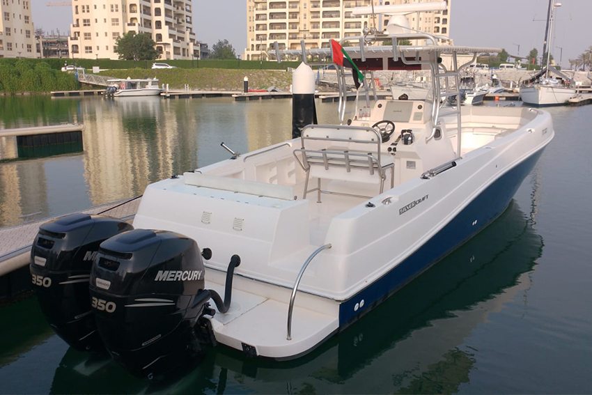 Aya fishing boat — Al Hamra Marina