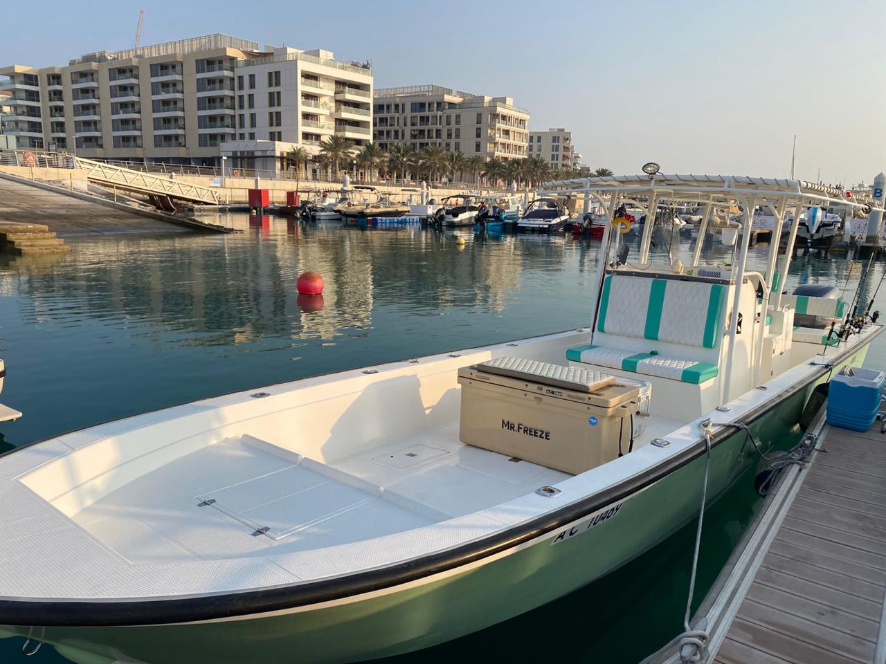 Crown fishing boat — Hidd Al Saadiyat Marina