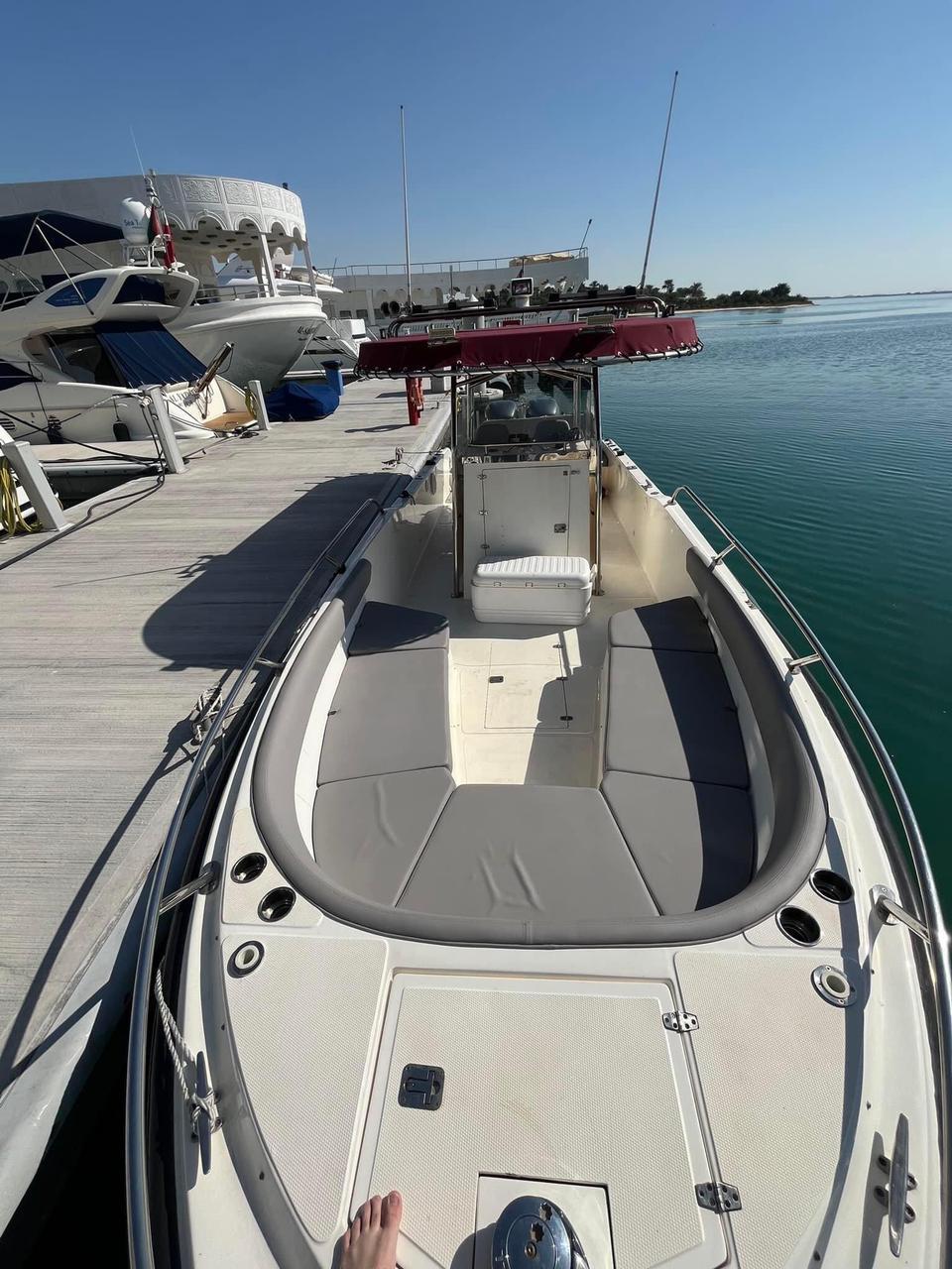Poseidon fishing boat — Hidd Al Saadiyat Marina