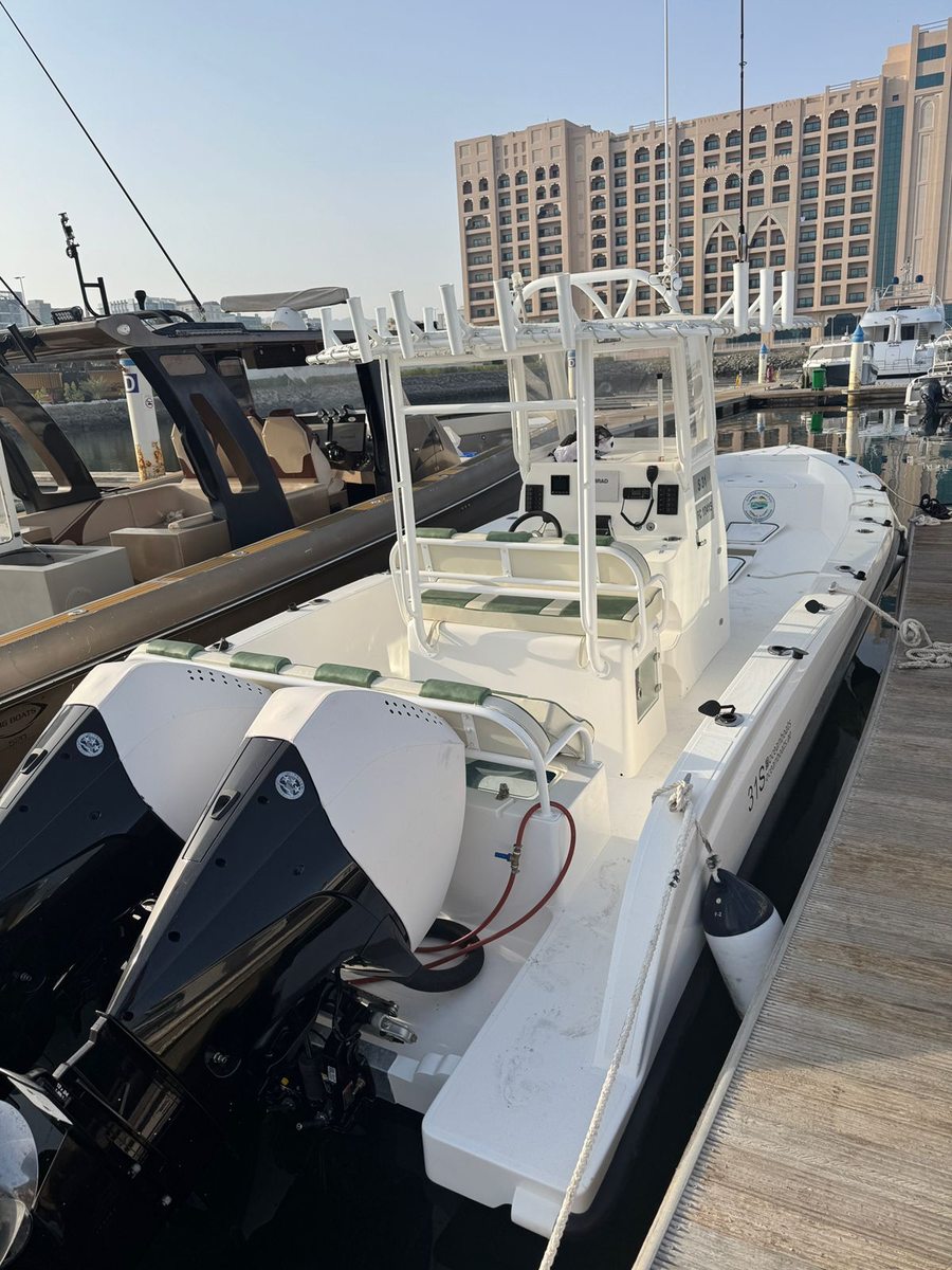 Shark 31 fishing boat — Fujairah International Marine Club
